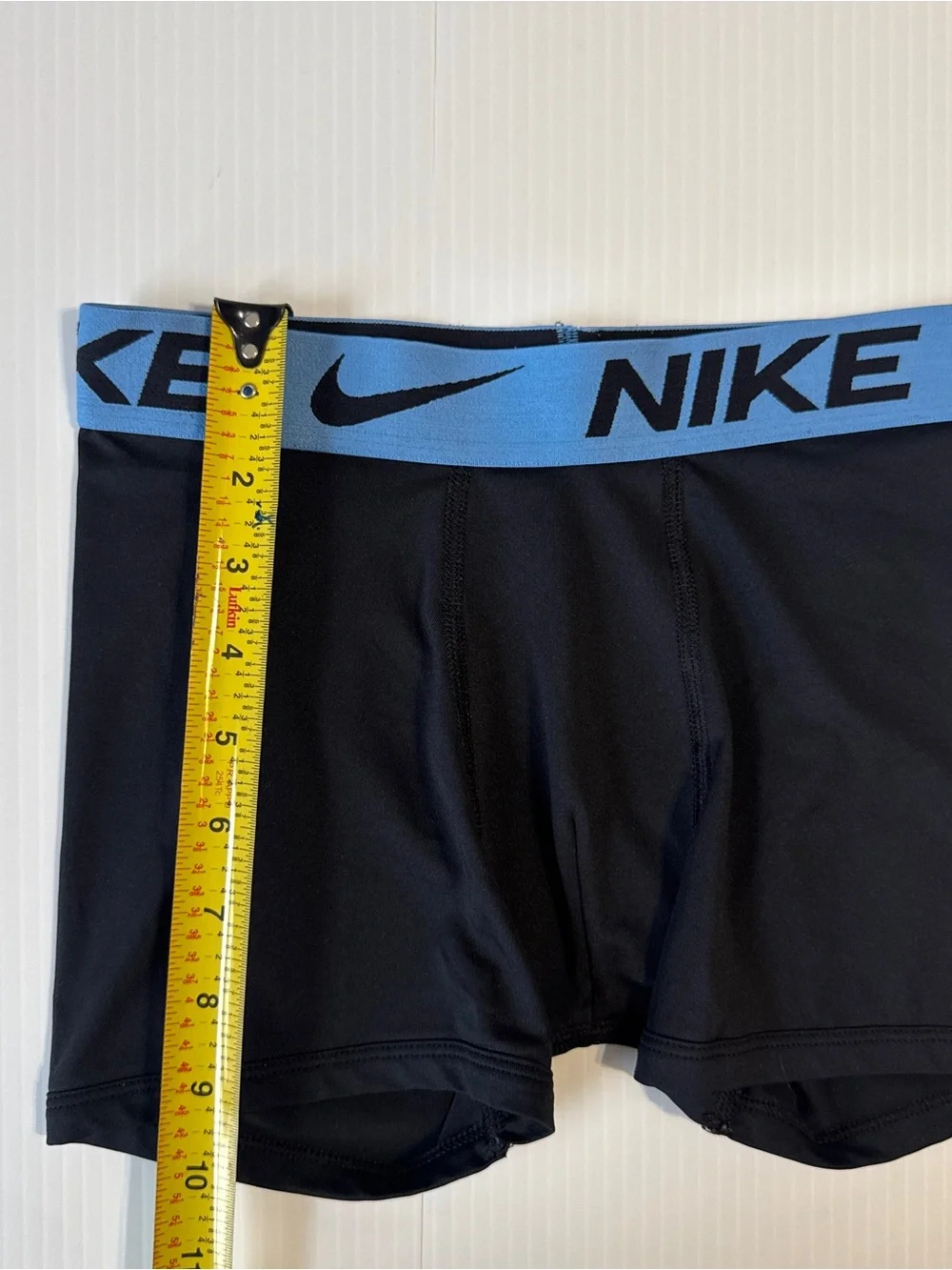 Nike Pro Dri-FIT Boys Compression Shorts Black Blue Athletic Base Layer Medium